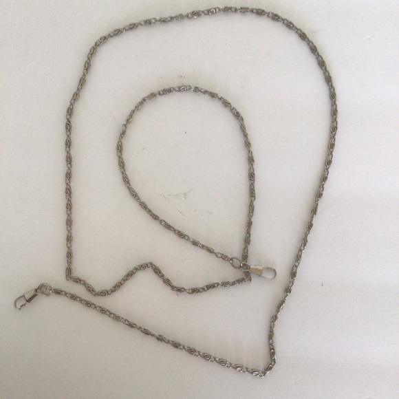 SILVERTONE METAL EVENING BAG REPLACEMENT STRAP - Picture 1 of 4